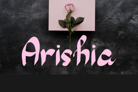 Arishia: An Elegant Script Font for Brand Identity