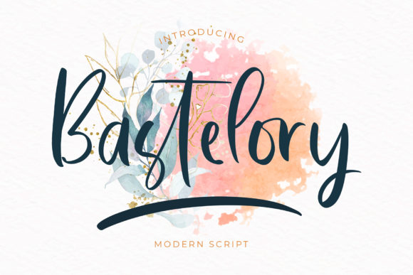 Bastelory: The Handwritten Font for Modern Brands