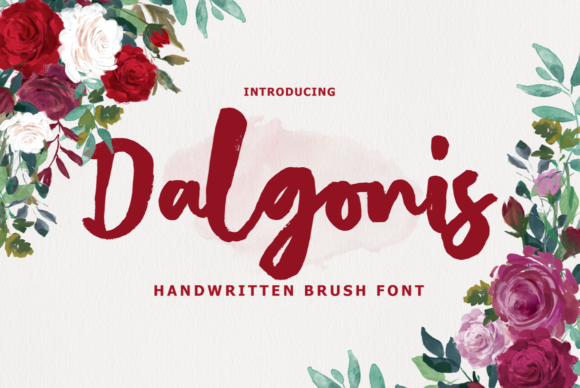 Dalgonis: A Handwritten Font for Your Brand