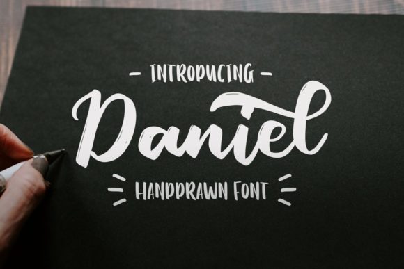 Daniel: A Handwritten Font for Modern Web Design