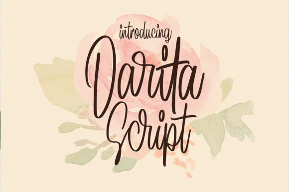Darita: The Elegant Script Font for Campaigns