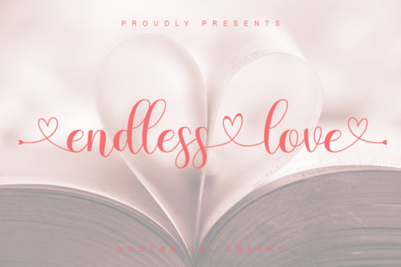 Endless Love: A Handwritten Font for Web Design