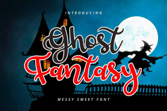 Ghost Fantasy: A Charming Handwritten Font for Makers