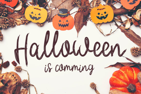 Halloween is Coming: A Spooky Handwritten Font for Crafters