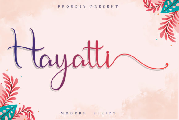 Hayatti: A Handwritten Font for Editorial Design