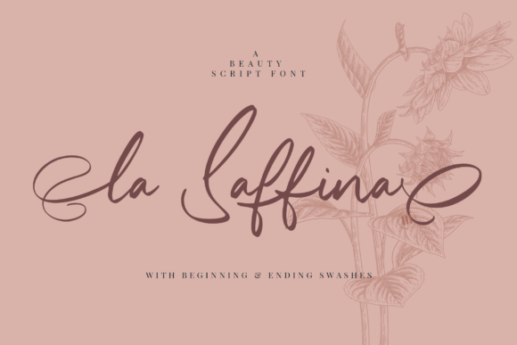 La Saffina: An Elegant Script Font for Branding
