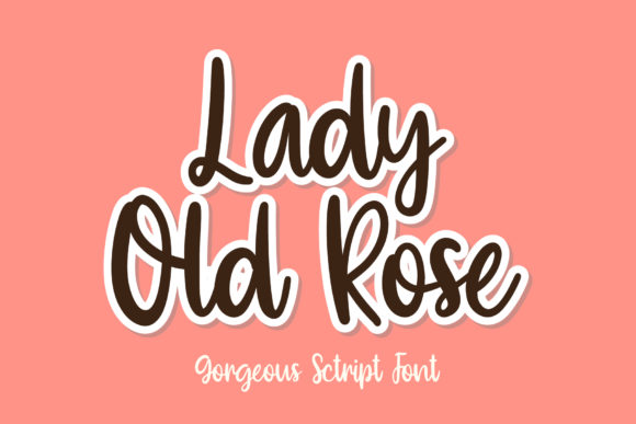 Lady Old Rose: A Handwritten Font for Marketers