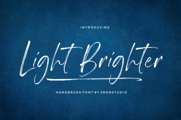 Light Brighter: A Handwritten Font for Small Business Branding
