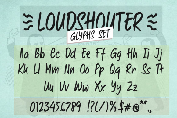 Loudshouter: A Bold Script Amp for Brand Identity
