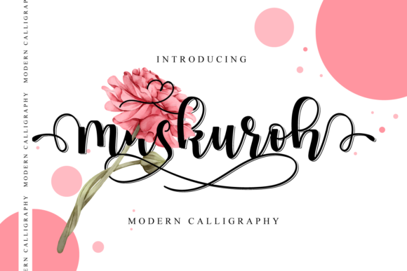 Maskuroh: An Elegant Handwritten Font for Branding