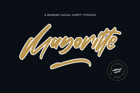 Mayoritte: A Premium Handwritten Font for Modern Web Design