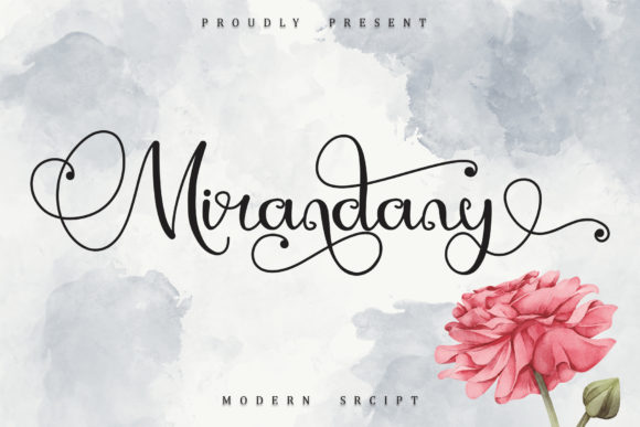 Mirandany: A Modern Handwritten Font for Branding