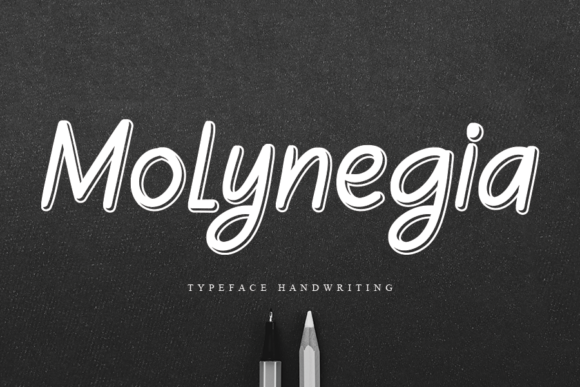 Molynegia: A Charming Script Font for Crafters