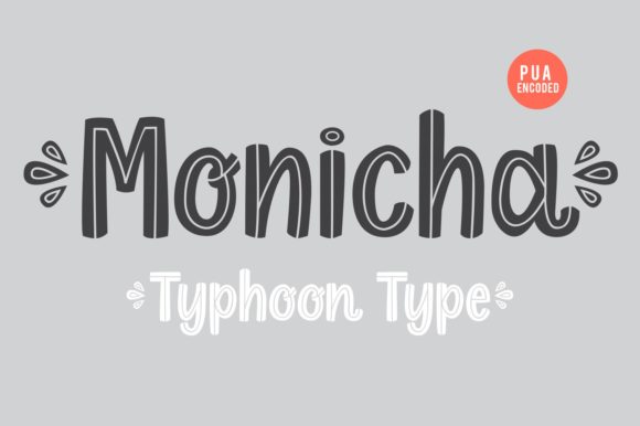 Monicha: A Retro Handwritten Font for Campaigns