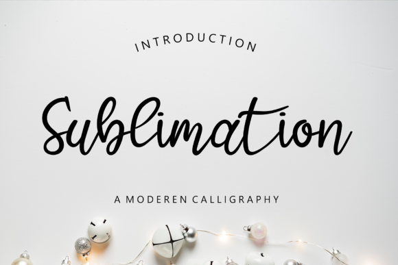 Sublimation: A Modern Handwritten Font for Marketers