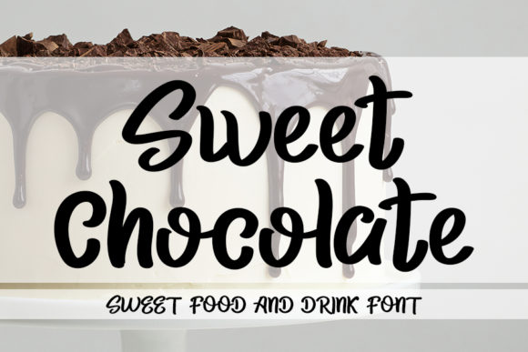 Sweet Chocolate: A Versatile Script Font for Crafters