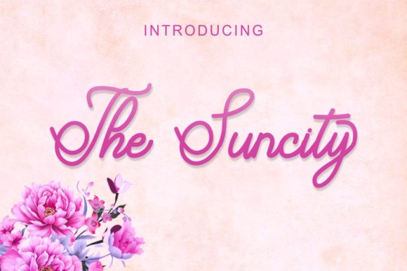 The Suncity: A Timeless Script Font for Editorial Design