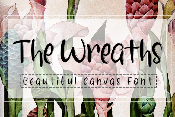 The Wreaths: A Handwritten Font for Web Design