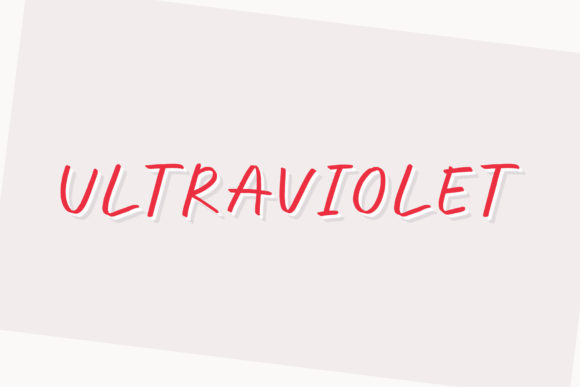 Ultraviolet: A Refined Script Font for Editorial Design
