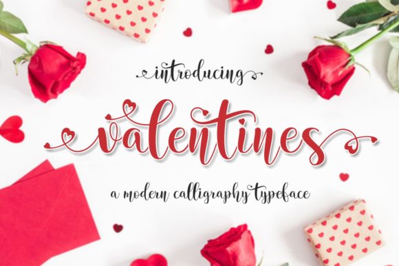Valentines: A Romantic Handwritten Font for Your Brand