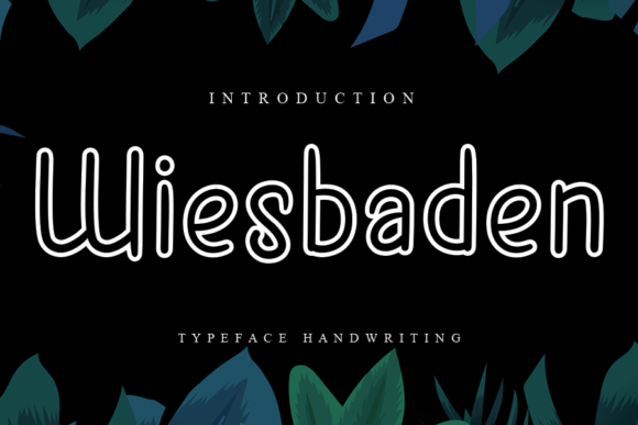 Wiesbaden: A Premium Handwritten Font for Business