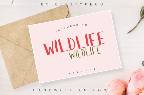 Wild Life: A Handwritten Font for Bold Marketing