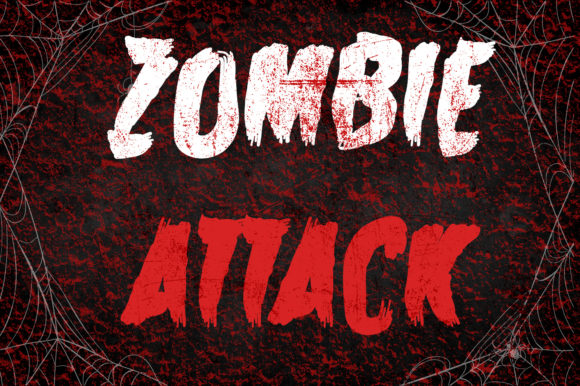 Zombie Attack: A Spooky Handwritten Font for Editorial Design